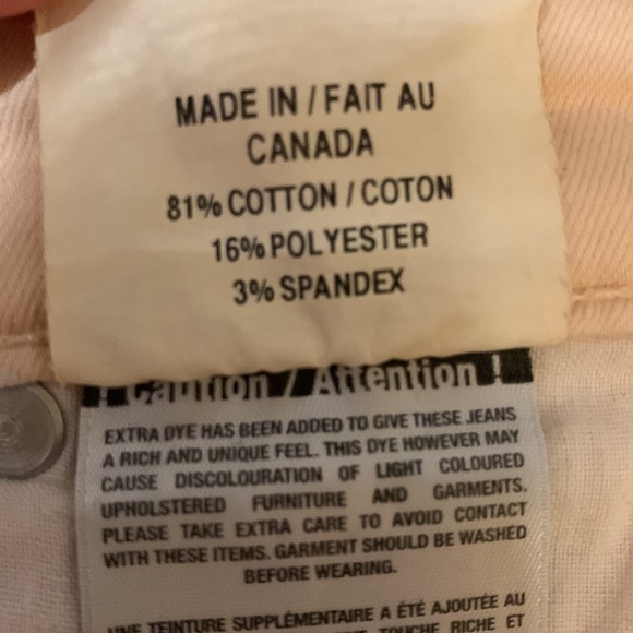 Yoga Jeans Pink Floral Skinny Ankle (size 27) - Picture 7 of 7